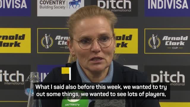 Wiegman 'happy' as Lionesses continue their winning streak ahead of World Cup