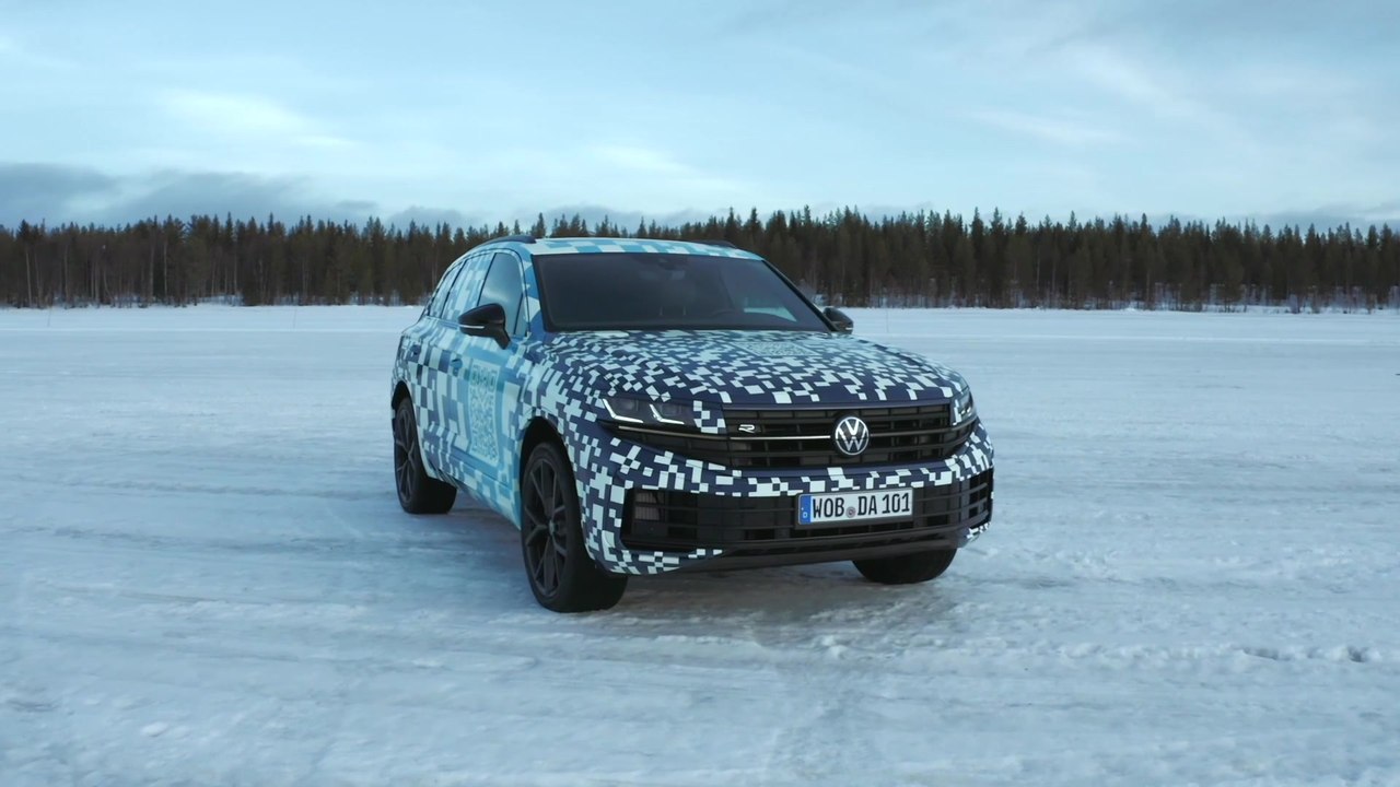 Der neue Volkswagen Touareg - Beleuchtetes VW Logo am Heck