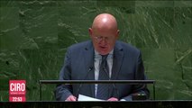 ONU celebra sesión especial sobre invasión de Rusia a Ucrania