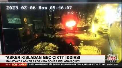 "Asker kışladan geç çıktı" iddiası! Malatya'da asker 89 dakika sonra kışladan çıktı