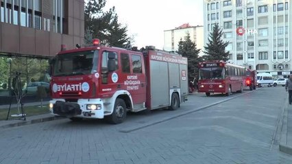 İtfaiye ekiplerini karşılayan Büyükkılıç: "Duygusal olmamak için taş olmak lazım"