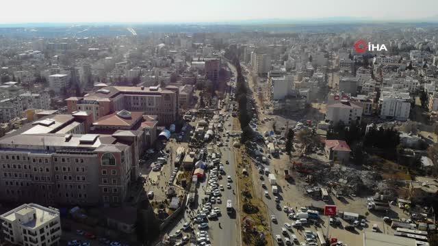 Adıyaman'da depremin acı bilançosunu çekilen görüntüler gözler önüne serdi