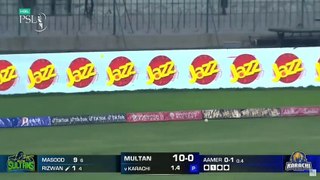 Mohammad Rizwan Hits Stunning Century _ Multan vs Karachi _ Match 11 _ HBL P_HD