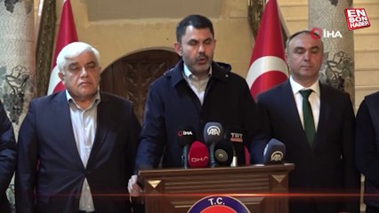 Murat Kurum: 156 bin binanın yıkık, acil yıkılacak ve ağır hasarlı olduğunun tespitini yaptık