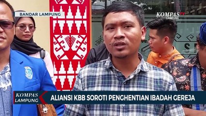 Aliansi KKB Lampung Soroti Penghentian Ibadah Gereja