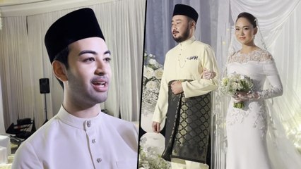 Suami tak berkelip mata tengok Raysha Rizrose… katanya terlalu cantik di hari nikah