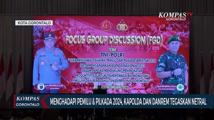 Menghadapi Pemilu & Pilkada 2024, Kapolda dan Danrem Tegaskan Netral