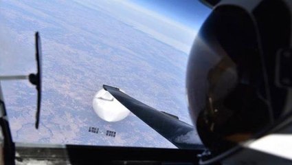 ABD, Çin'e ait balonun vurulmadan önceki fotoğraflarını paylaştı