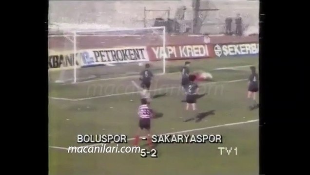 Boluspor 5-2 Sakaryaspor 22.10.1988 - 1988-1989 Turkish 1st League Matchday 10