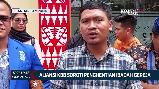 Aliansi KBB Lampung Soroti Penghentian Ibadah Gereja: Bukan Semata-mata Persoalan Izin!