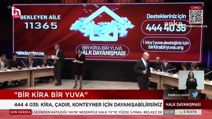 Akşener "Bir Kira Bir Yuva" kampanyasına 3 ailenin kirasını bağışladı