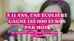 A 11 ans, une écolière gagne 125 000 euros par mois en vendant des jouets et prend sa retraite