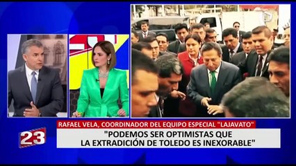 Rafael Vela: “Toledo ha manifestado que no se entregará voluntariamente a la justicia peruana”