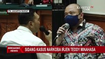 Sidang Kasus Narkoba Teddy Minahasa, Saksi: Sabu Diterima dari Arif