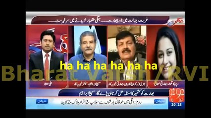 Indian Lady journalist slammed Pakistani panel -Pakistan is a Nuclear state