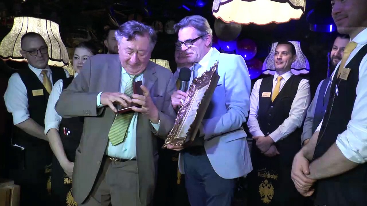 Verleihung der Gerhard Bocek Gedenkmedaille an Richard Lugner