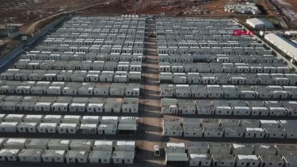 MALATYA'DAKİ KONTEYNER KENT HAVADAN GÖRÜNTÜLENDİ