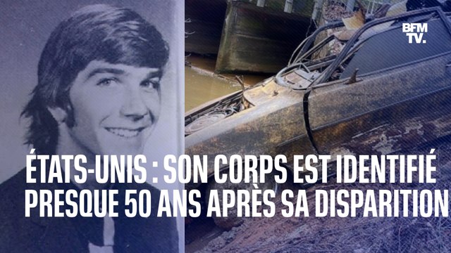 Presque 50 ans après sa disparition, le corps de cet homme a été retrouvé dans un cours d'eau