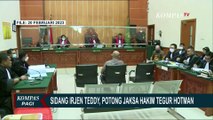 Berulang Kali Potong Jaksa, Hakim Sidang Teddy Minahasa Tegur Hotman Paris