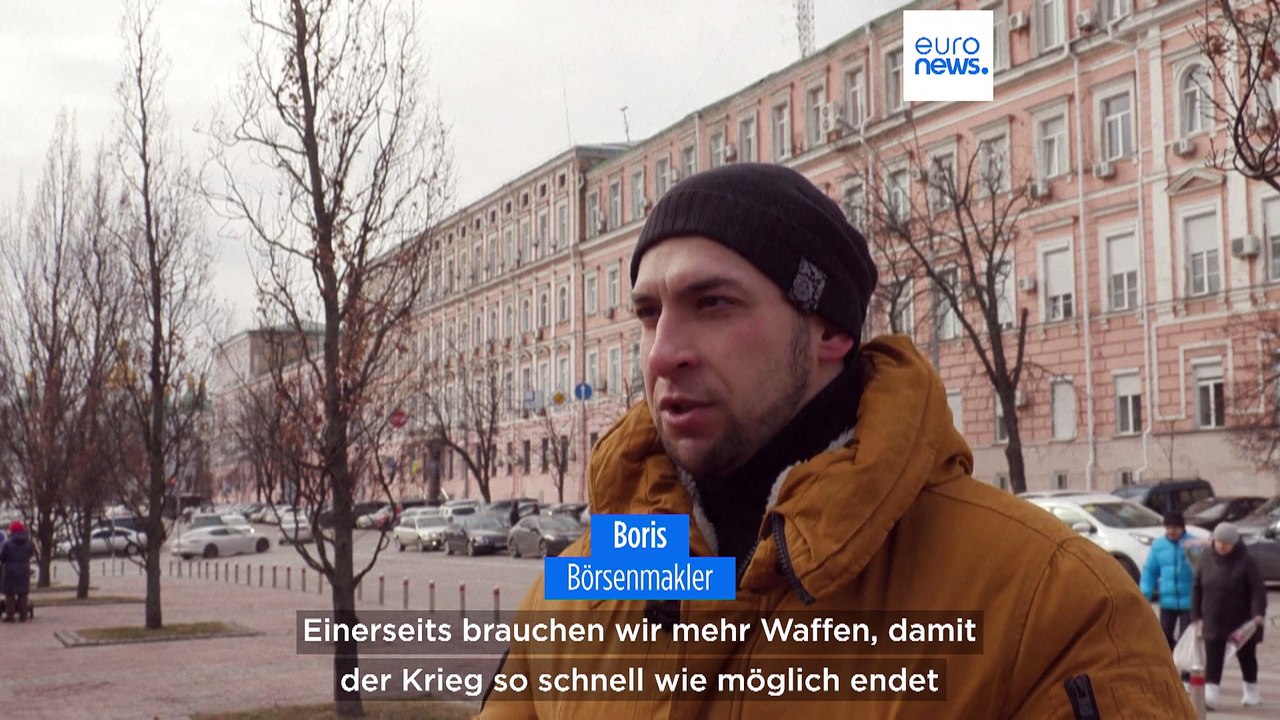 Ohnmacht und Hoffnung: Menschen in Kiew glauben an den 'Sieg des Guten'