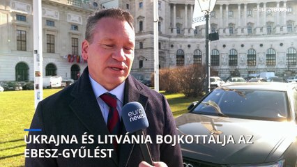 Az ukrán és a litván EBESZ-küldöttség sem hajlandó egy légtérben lenni az oroszokkal