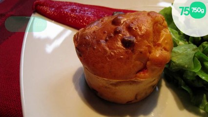 Cake au chorizo et au poivron de piquillo