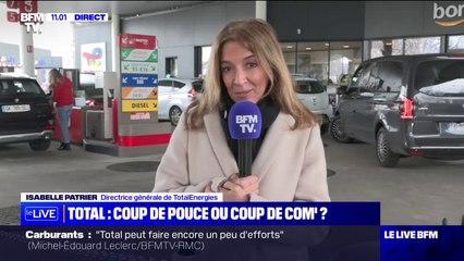 Isabelle Patrier (TotalÉnergies): "Le plafonnement des prix débutera samedi sur l'autoroute, le 1er mars" ailleurs