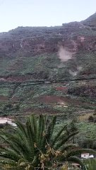 Desprendimientos en Valle Gran Rey, que clama por un falso túnel en el GM-1