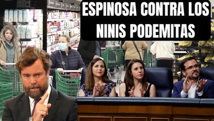 El repaso económico de Espinosa de los Monteros a los ninis podemitas: vean cómo los dueños de supermercados no se benefician de la inflación