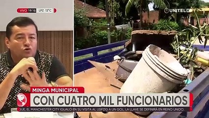Jhonny anuncia nueva minga en Santa Cruz de la Sierra