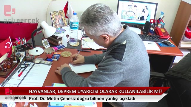 Prof. Dr. Çenesiz: Hayvanları deprem erken uyarıcısı olarak kullanmak mümkün değil