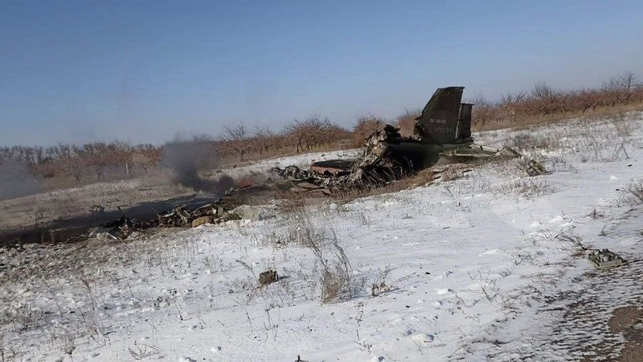 Russischer kampfjet in belgorod abgestürzt