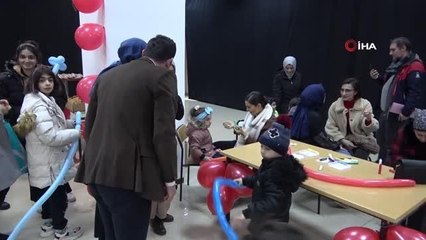 Rize'de depremzede çocuklara moral etkinliği düzenlendi