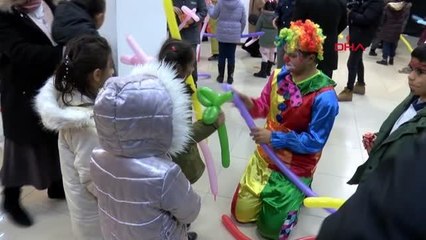 RİZE'DE DEPREMZEDE ÇOCUKLARA ŞENLİK