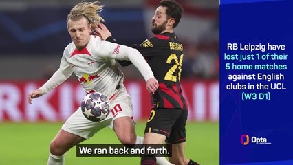 Leipzig stars take courage from spirited Man City draw