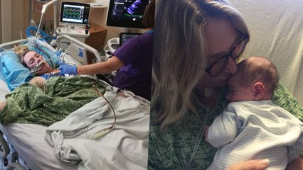 Mom Meets Baby Born While She Was In Coma For The First Time | Happily TV