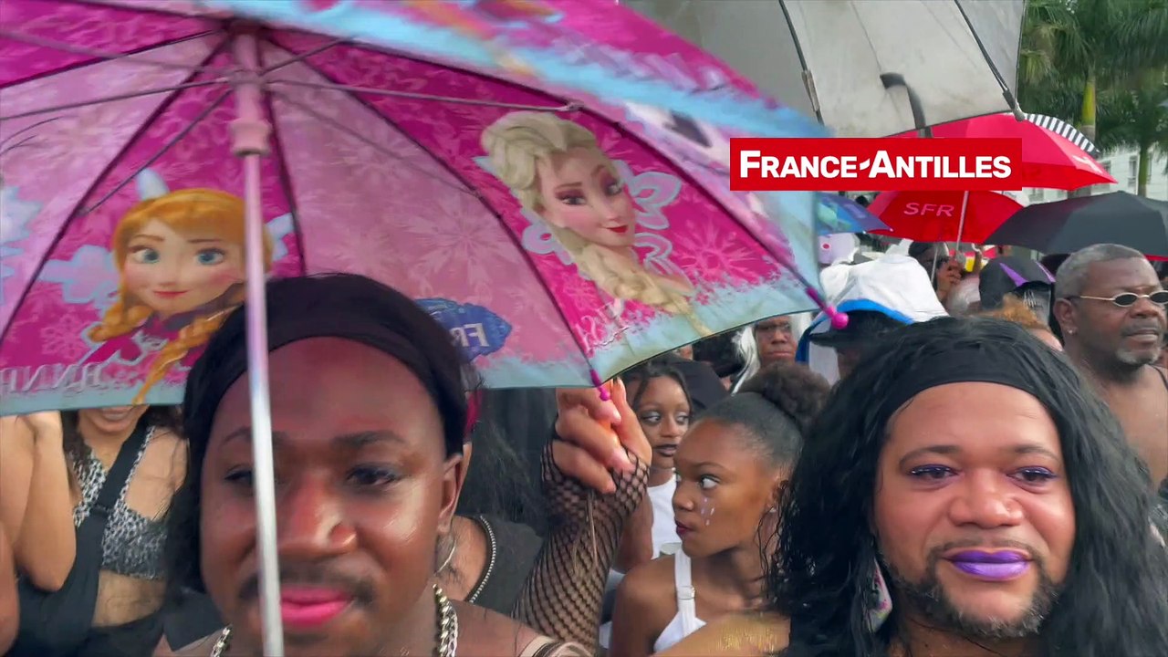 ambiance mercredi des cendres carnaval Fort-de-France