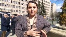 Belgesel çekimindeki görüntüleri nedeniyle yargılanan Sibel Tekin'in ilk duruşması görüldü: 'Bir terörist yaratılmaya çalışılıyor'