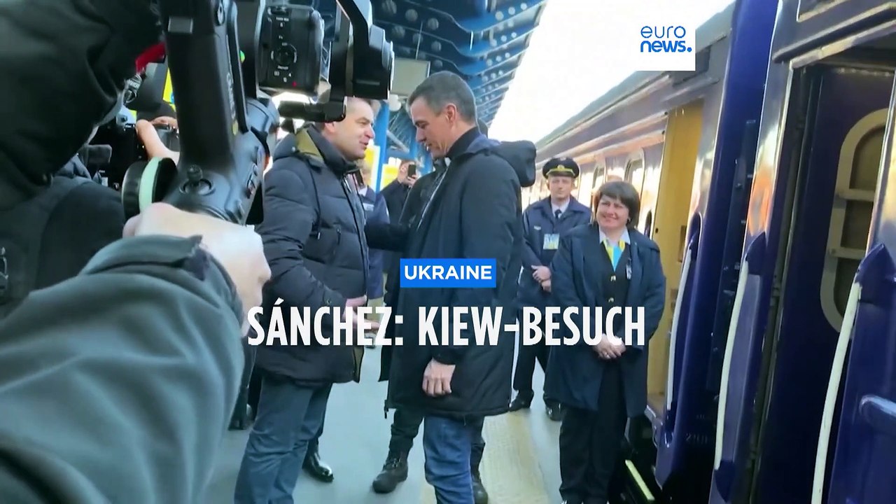 Sánchez in Kiew: „Die Wunden und Narben von Putins Barbarei“