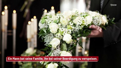 Mann möchte bei seiner Beerdigung verspeist werden