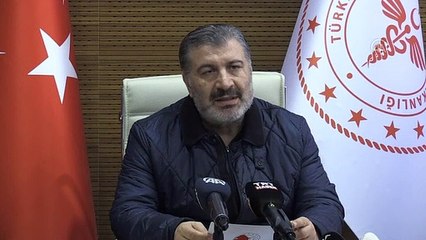 Bakan Koca: "Mevcut şartlarıyla Adıyaman'da halk sağlığını tehdit edecek bir durum yoktur diyebiliriz"