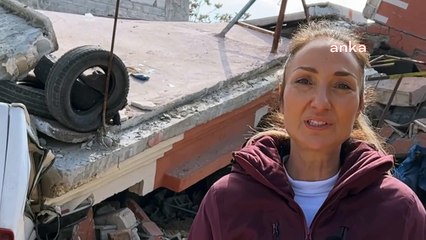Aylin Nazlıaka'dan belediyeye çağrı: 'Enkazın altından sürükleyerek samanlarını çıkarmaya çalışıyorlar'