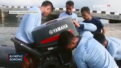 Begini Latihan Sea Survival Prajurit Armada III di Perairan Sorong