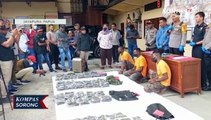 Polisi Tangkap 3 Warga Papua Nugini Pembawa 11 Kilogran Ganja