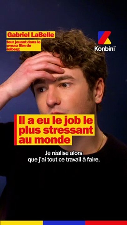 Gabriel LaBelle joue Spielberg dans le biopic de #Spielberg, réalisé par…. Spielberg ?! Il raconte !