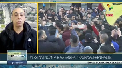 Palestinos inician huelga general tras masacre en Nablús