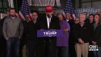 Trump’tan Biden'a Ohio eleştirisi: "Ukrayna’yı dolaşmaktan zaman bulursa gelecek"