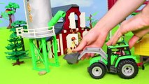 Excavator, Tractor, Fire Truck, Garbage Trucks, Police Cars and Excavator Toys Playset…