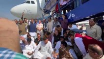 कांग्रेस नेताओं ने दिल्ली एयरपोर्ट पर की पीएम मोदी के खिलाफ नारेबाजी, क्या है मामला देखिए वीडियो....