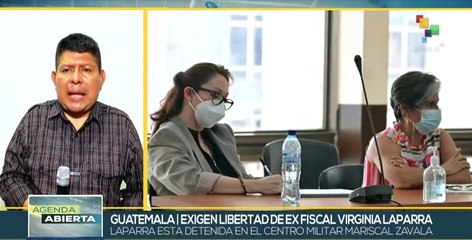 Organizaciones sociales y religiosas exigen liberación de exfiscal guatemalteca